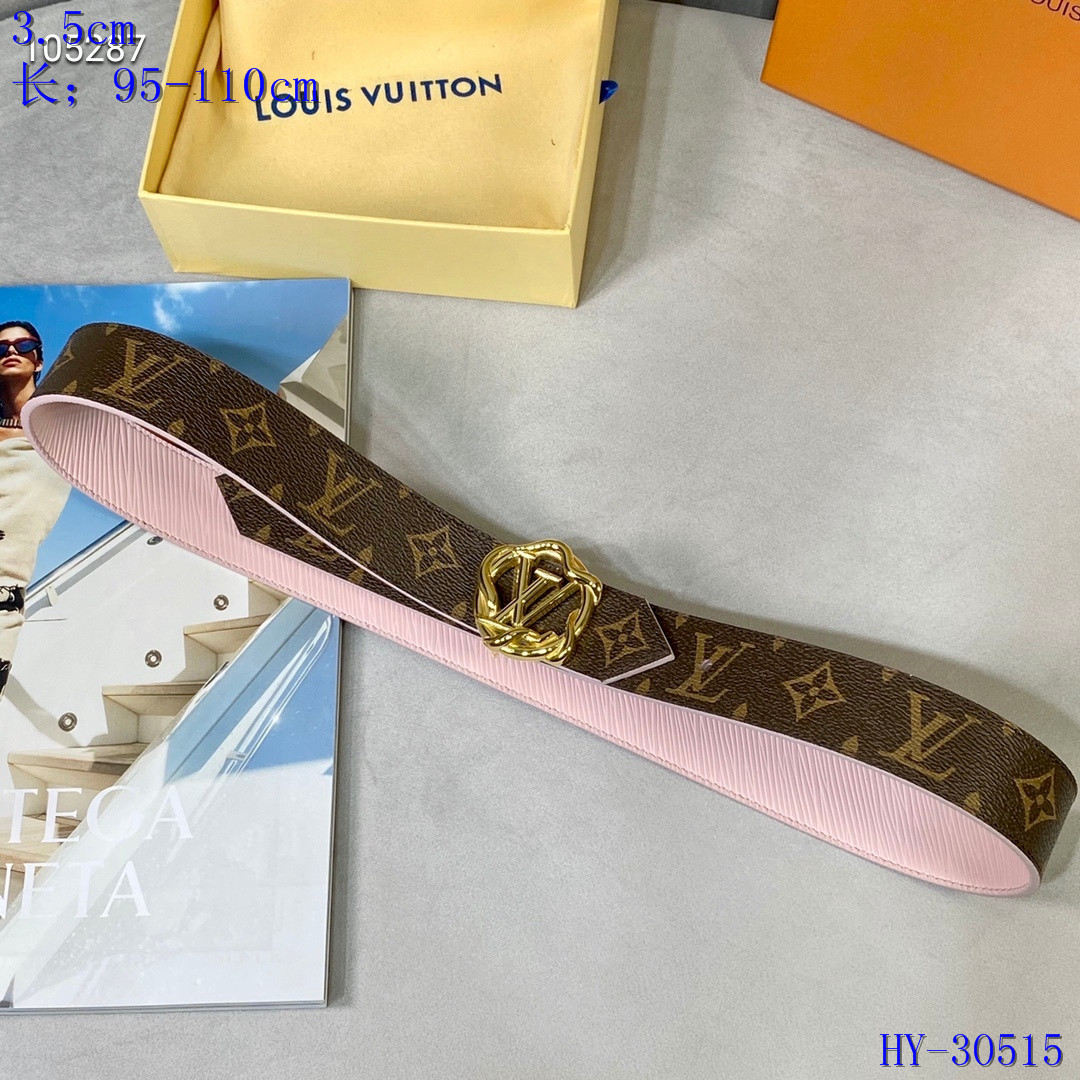 LV Belts 3.5 cm Width 040